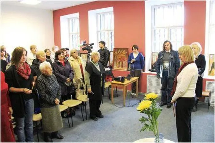 Минута молчания, посвящённая памяти А.А. Бутюгова.