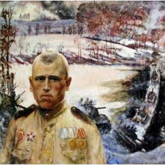 Портрет участника освобождения города Кингисеппа в 1944 г.