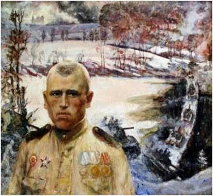 Портрет участника освобождения города Кингисеппа в 1944 г